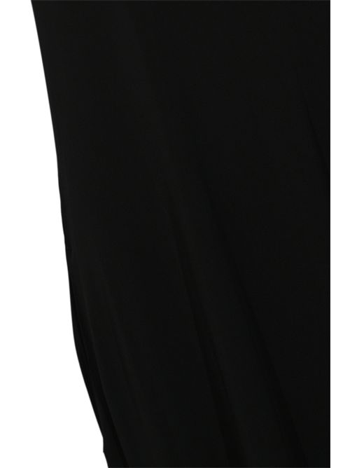 Abito lungo MMLBOSSO in maglia di viscosa Nero MM Max Mara | 2616621038600004